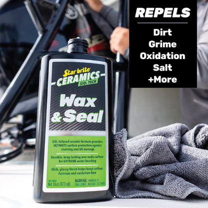 Ceramics Wax & Seal - Green Apple Scent - Star brite Distributing, LLC