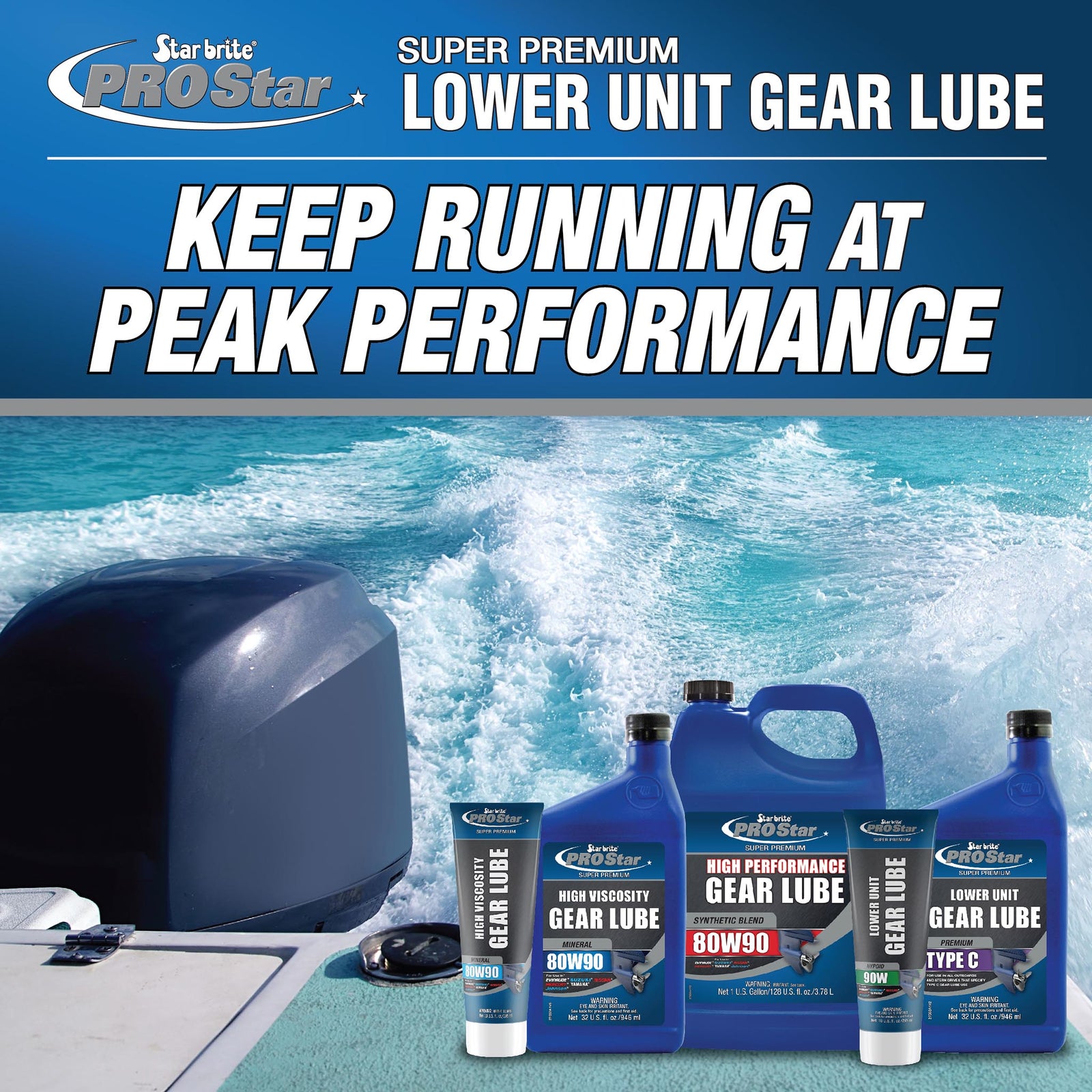 Premium Marine Gear Lube High-Viscosity SAE 80W-90