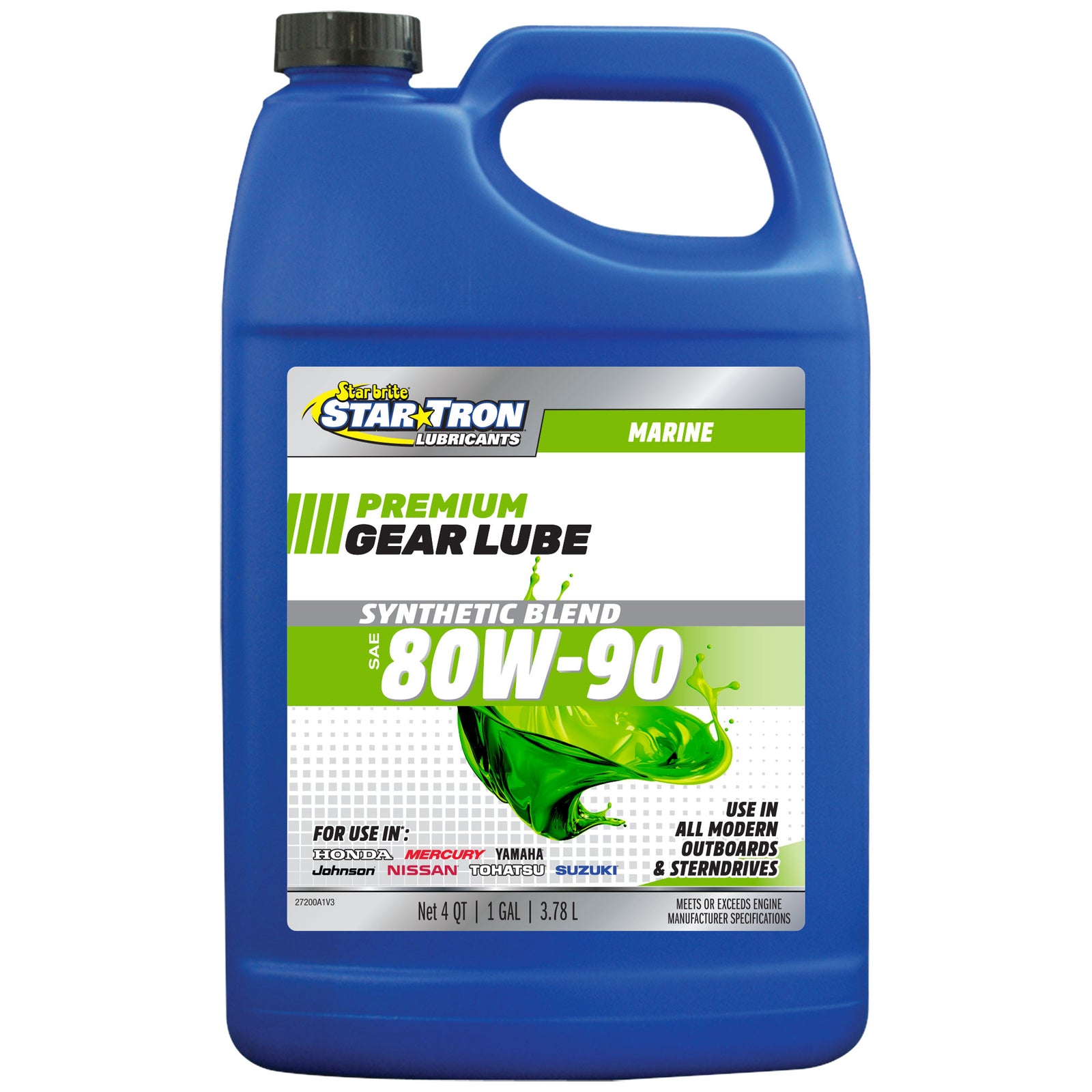 Premium Marine Gear Lube Synthetic Blend SAE 80W-90