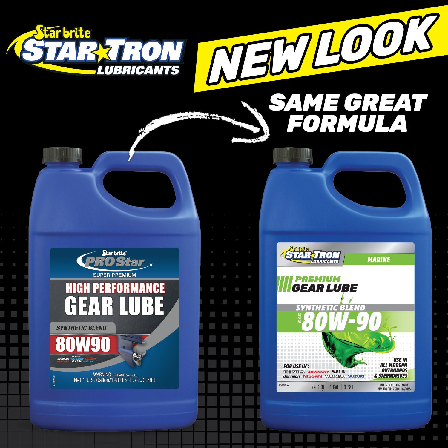 Premium Marine Gear Lube Synthetic Blend SAE 80W-90