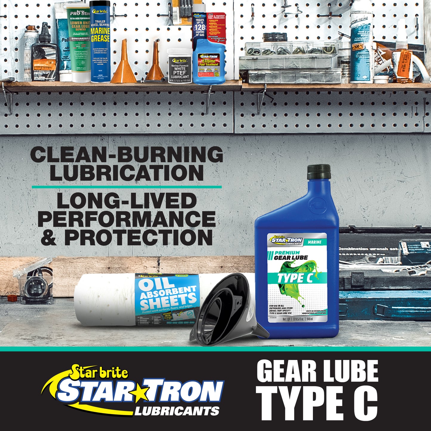 Premium Type C Lower Unit Gear Lube