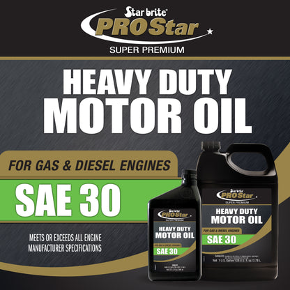 Pro Star Super Premium Heavy Duty Motor Oil SAE 30