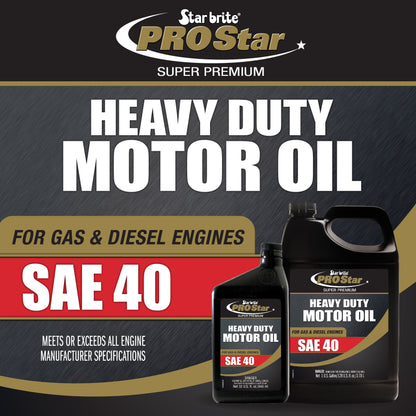 Pro Star Super Premium Heavy Duty Motor Oil SAE 40