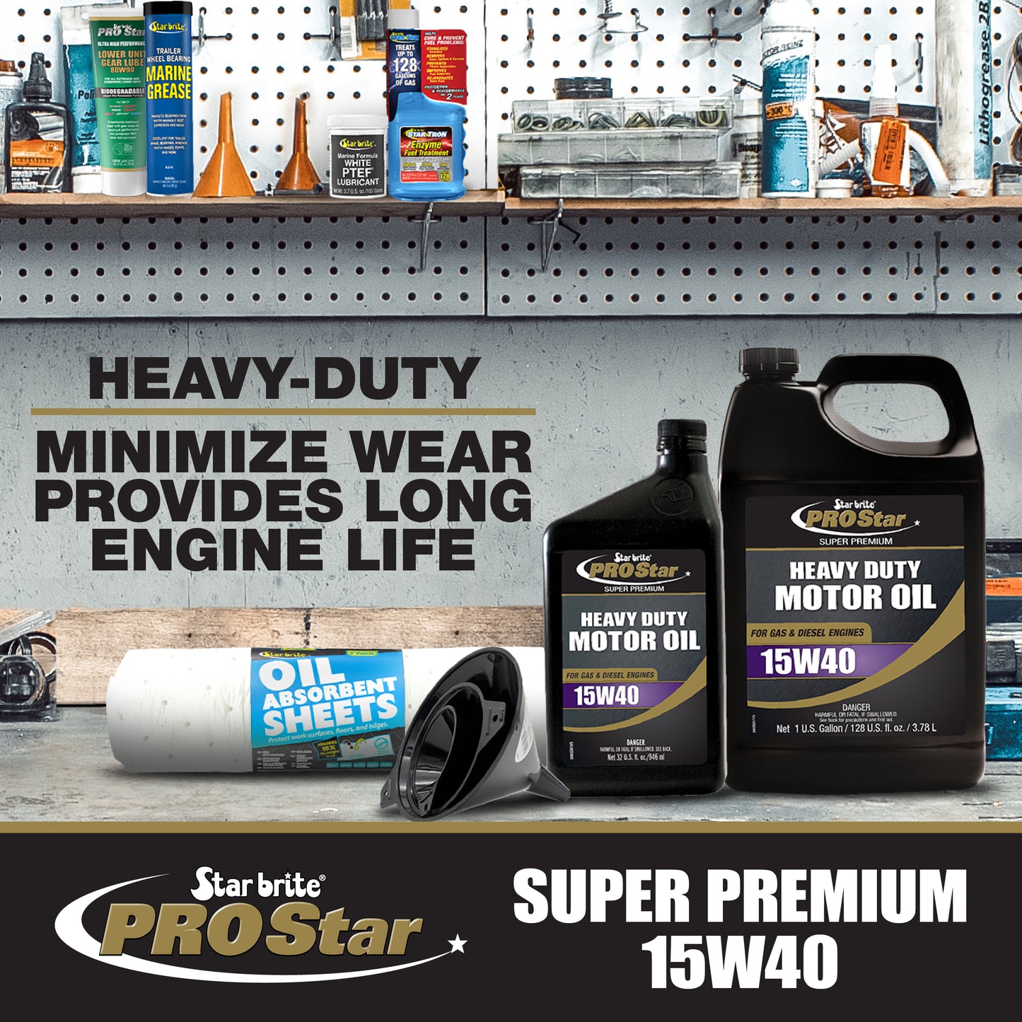 Pro Star Super Premium Oil SAE 15W-40 - High Performance