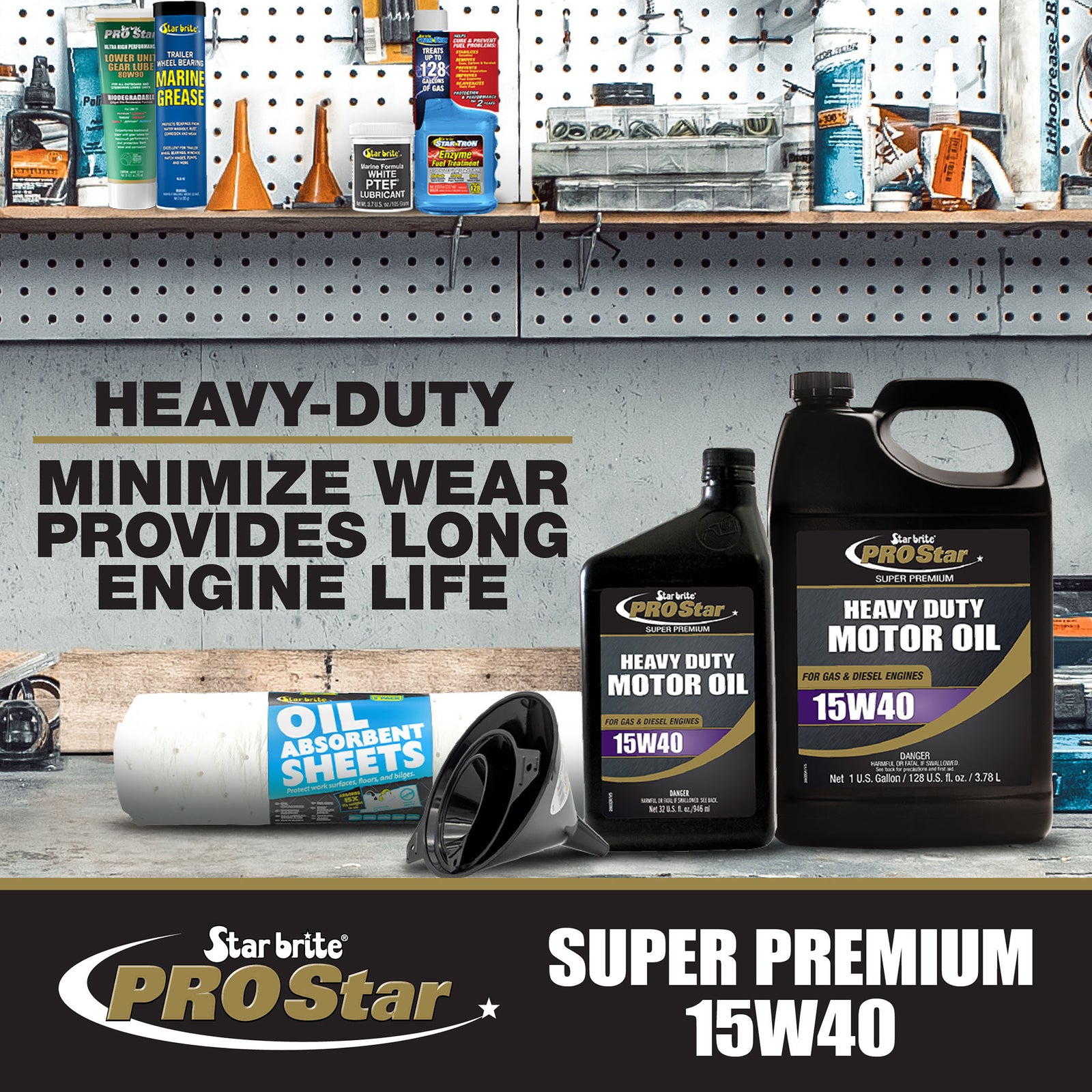 Heavy Duty Motor Oil 15W-40