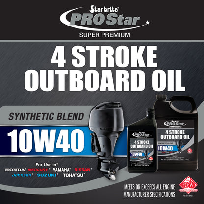 Super Premium Synthetic Blend 4 Stroke Oil 10W-40