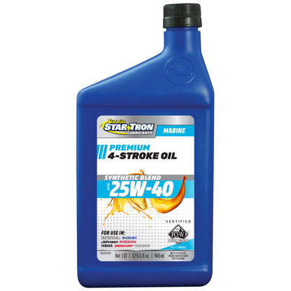 Super Premium 4 Stroke Oil - 25W-40 Synthetic Blend Oil
