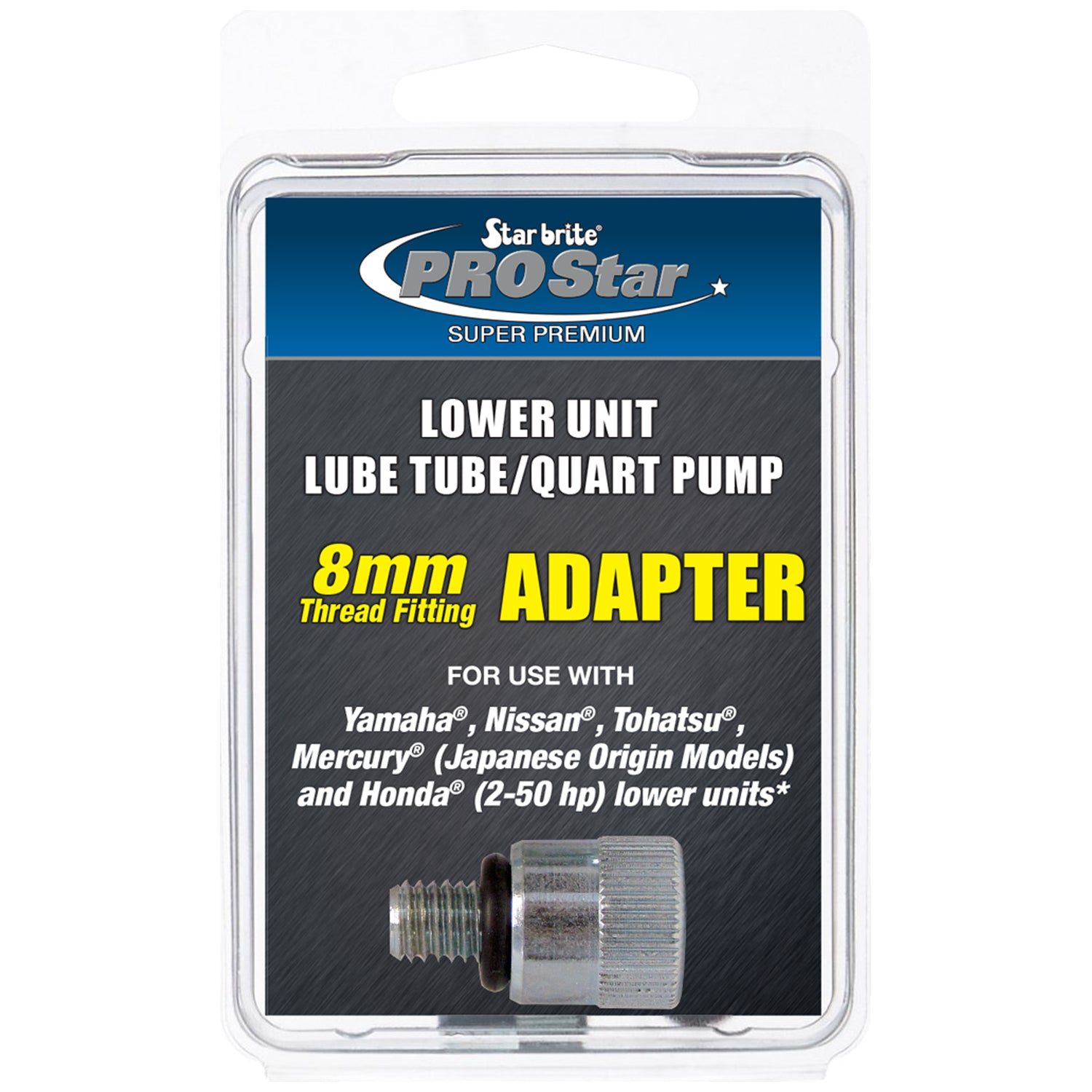 Lower Unit 8mm Thread Fitting Adapter - Star brite Distributing, LLC