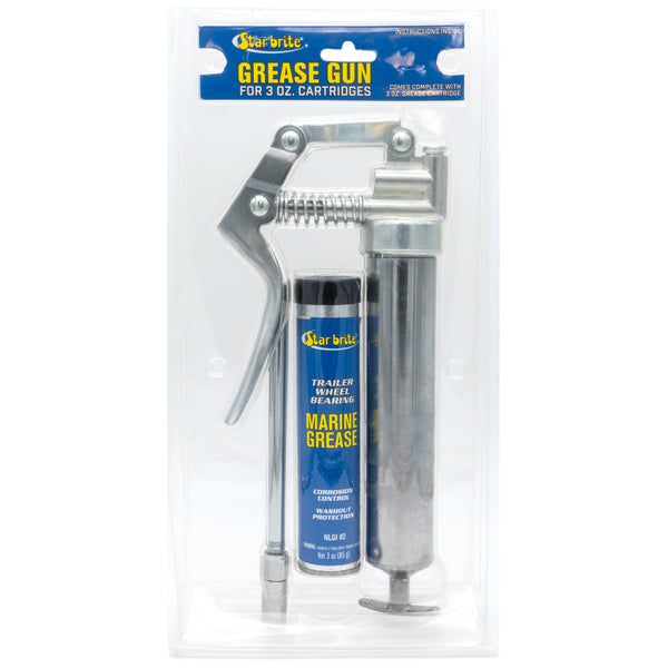 Grease Gun and 3 Ounce Grease Cartridge