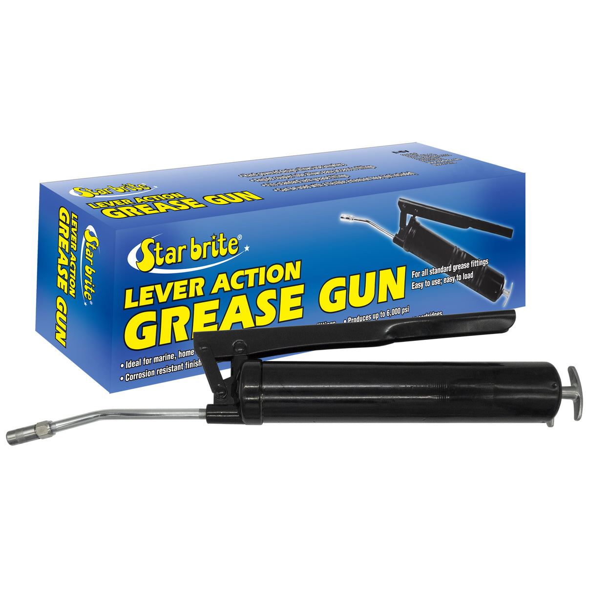 Lever Grease Gun - 14 Oz Cartridge, Corrosion-Resistant – Star brite, Inc