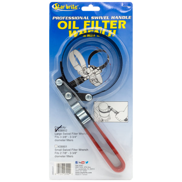 Professional Swivel Handle Oil Filter Wrench