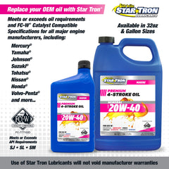 4-Stroke Marine Engine Oil 20W-40