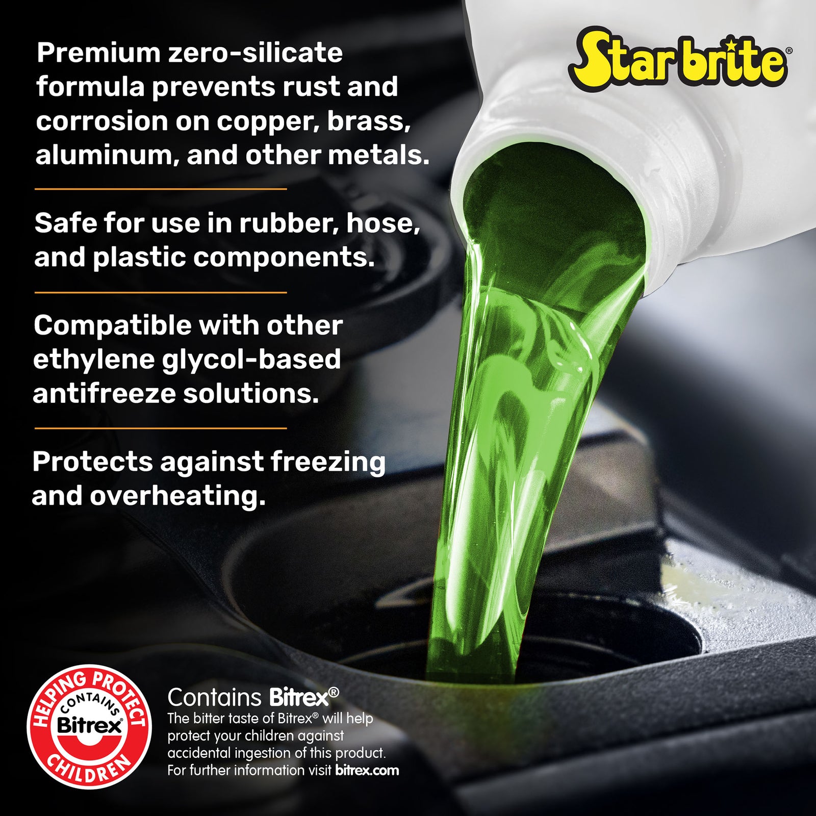 Full Strength Year Round Protection EG Antifreeze Coolant