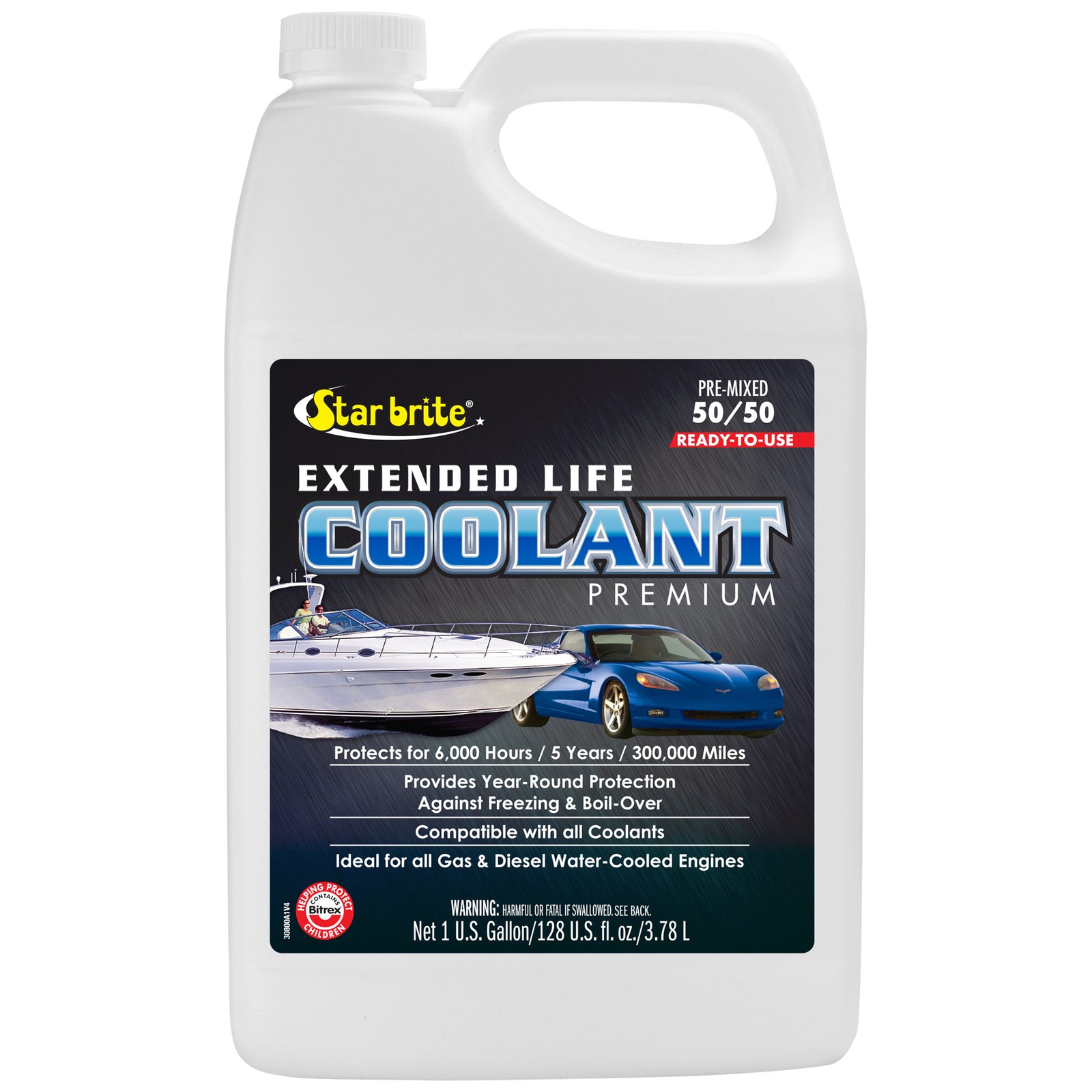 300,000 Mile 50/50 Ready-To-Use Extended Life Premium Coolant