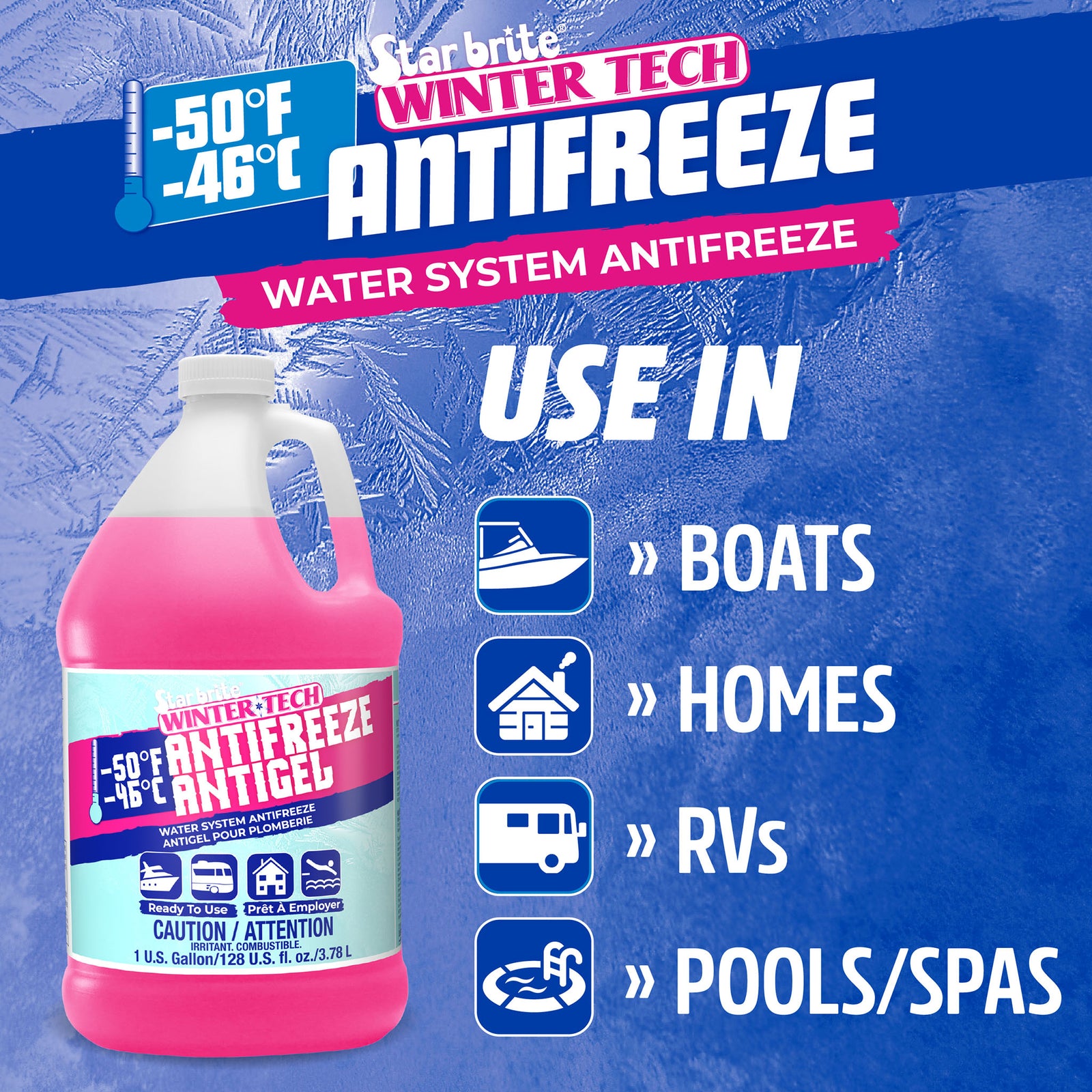 Winter Tech Ready-To-Use -50°F Antifreeze