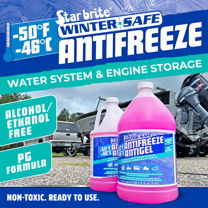 Winter Safe -50°F  Non-Toxic RV & Marine PG Anti-Freeze