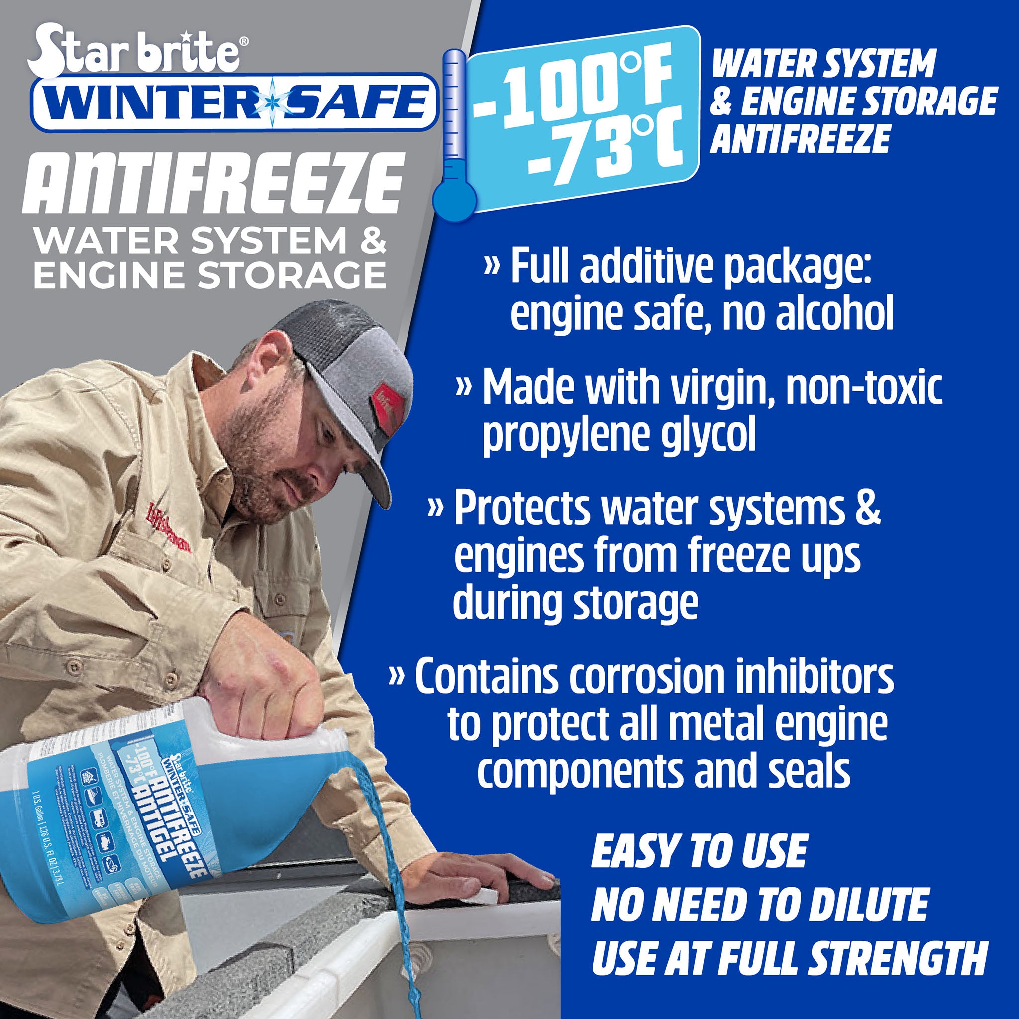 Winter Safe -100°F Antifreeze – Star brite Distributing, LLC