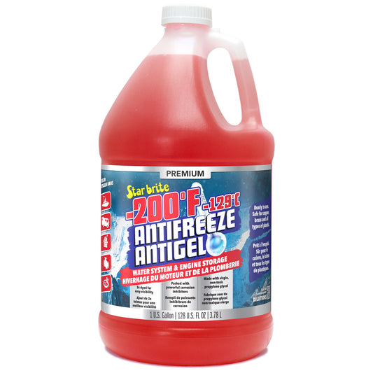  - 200°F Antifreeze for RV, Boat & Water System, Non - Toxic PG - Star brite Distributing, LLC