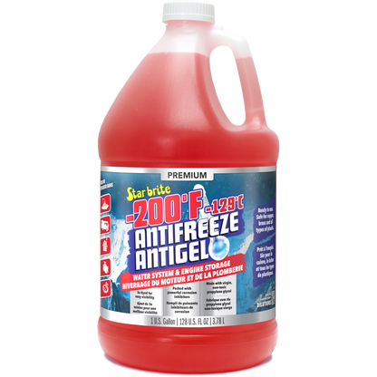 -200°F Antifreeze for RV, Boat & Water System, Non-Toxic PG