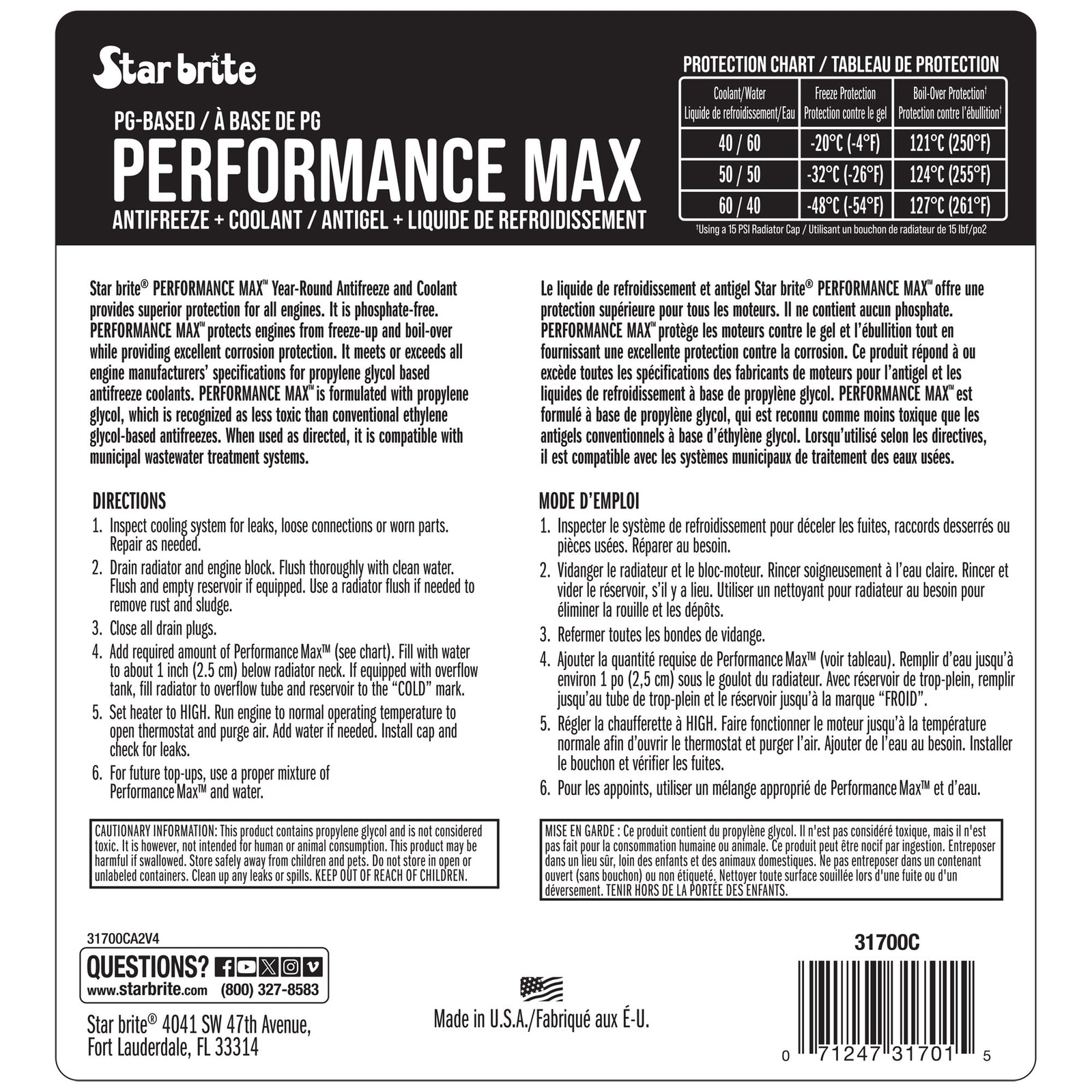 Bio Safe Year Round Non-Toxic PG Antifreeze & Coolant