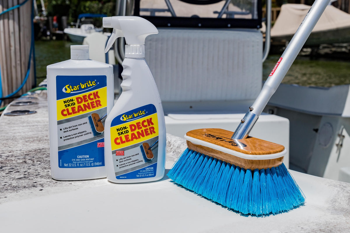 Deck the Decks with Star brite Non-Skid Deck Cleaner