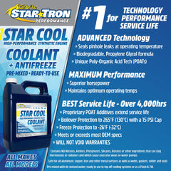 High Performance Synthetic PG Engine Coolant & Antifreeze