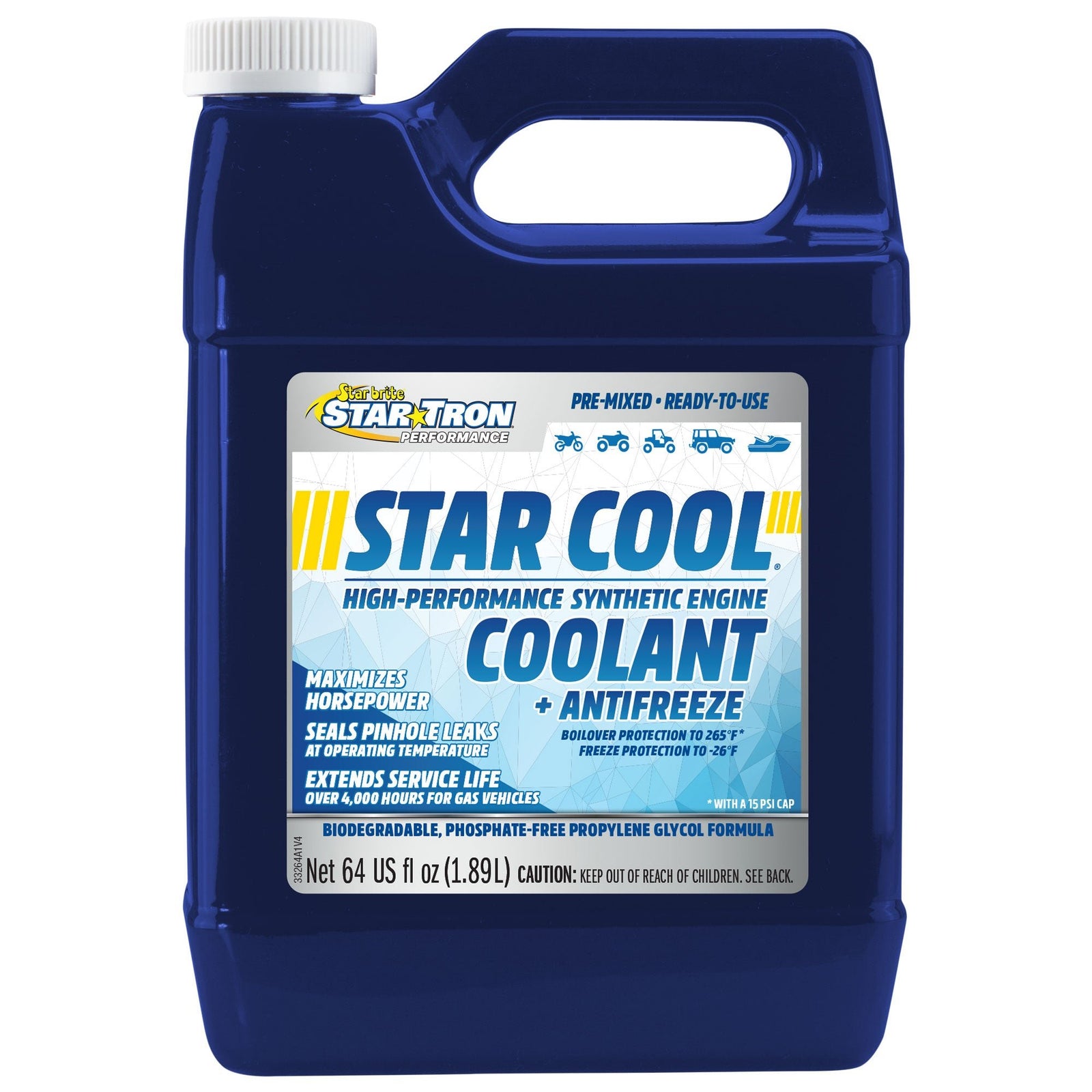 High Performance Synthetic PG Engine Coolant & Antifreeze - Star brite Distributing, LLC