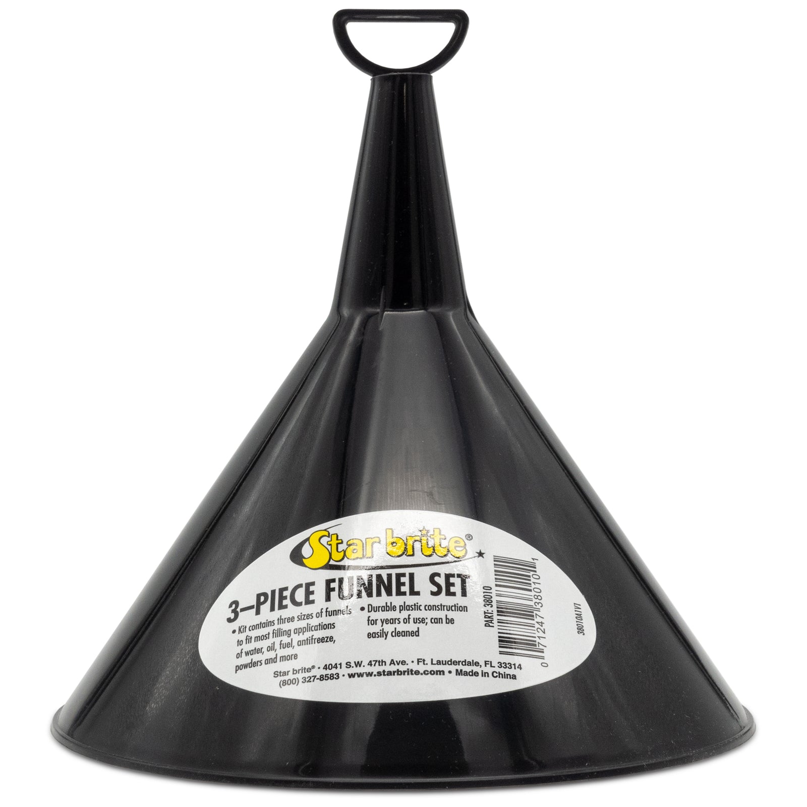 3-Piece Funnel Set - Star brite Distributing, LLC