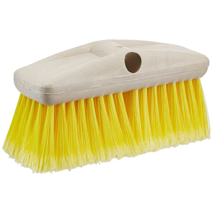 8" Soft Bristle Wash Brush - Extend-A-Brush Compatible - Yellow