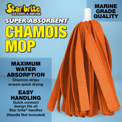 Super Absorbent Chamois Mop - Fits Extend-A-Brush Pcs