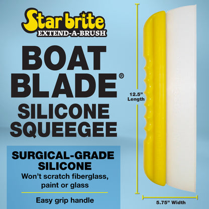 Water Squeegee - Silicone Blade, Scratch-Free, Ergonomic Handle