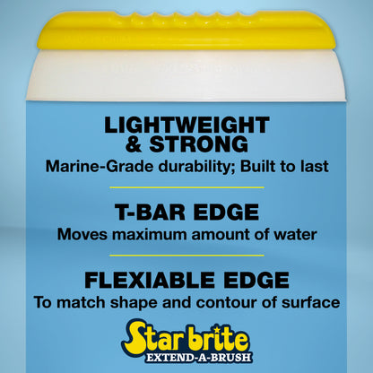 Water Squeegee - Silicone Blade, Scratch-Free, Ergonomic Handle