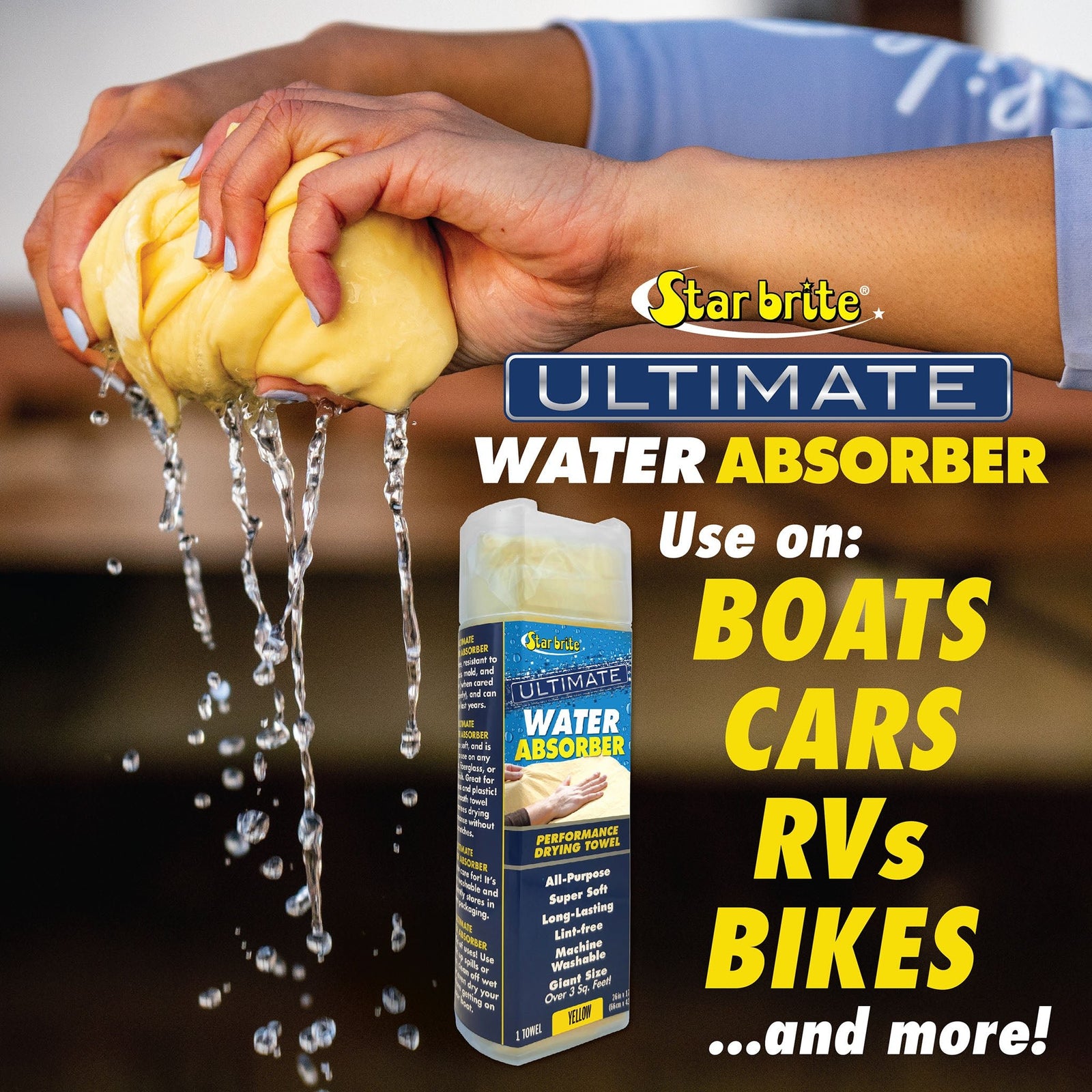 Ultimate Yellow Water Absorber - Star brite Distributing, LLC