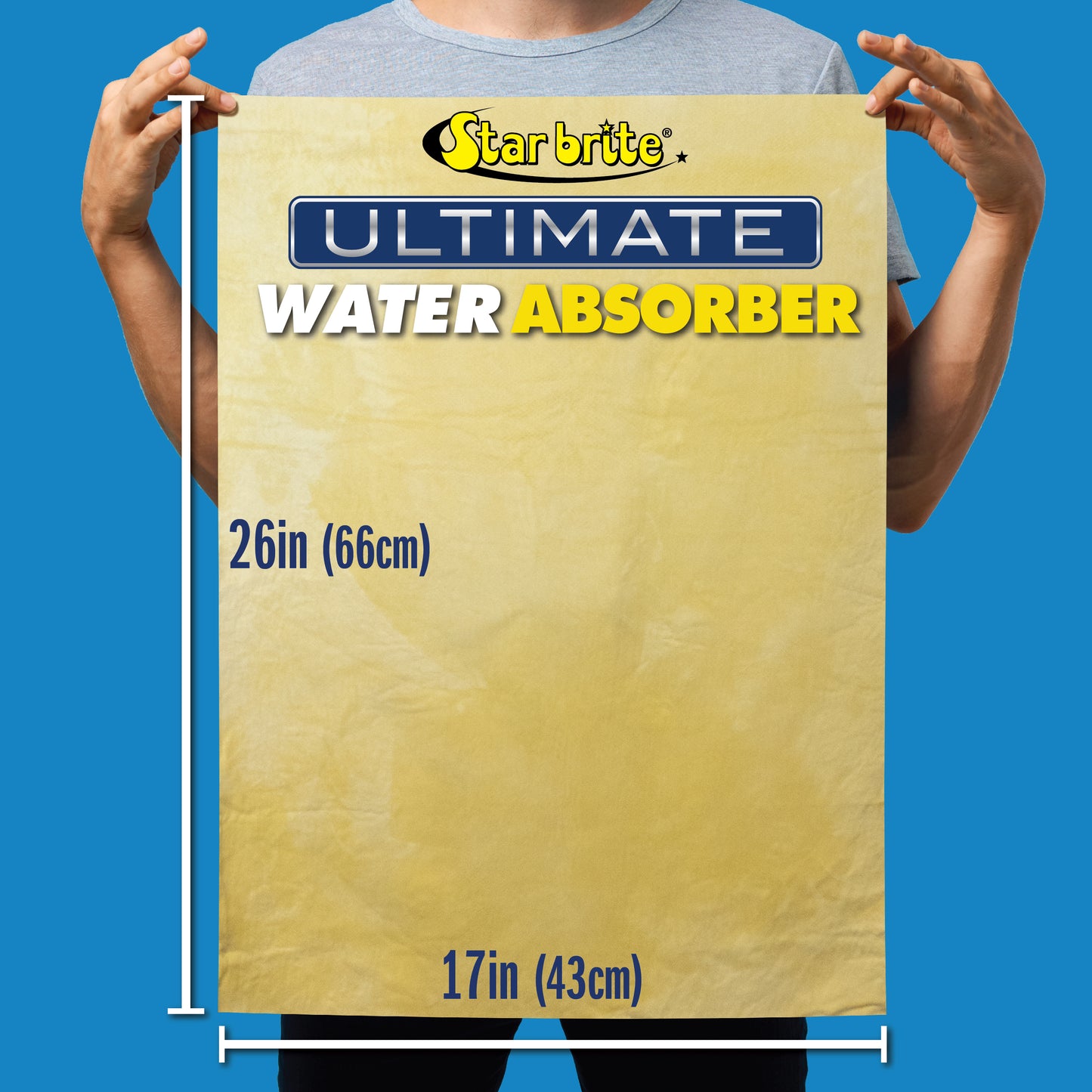 Ultimate Water Absorber - Performance Drying Towel - Yellow