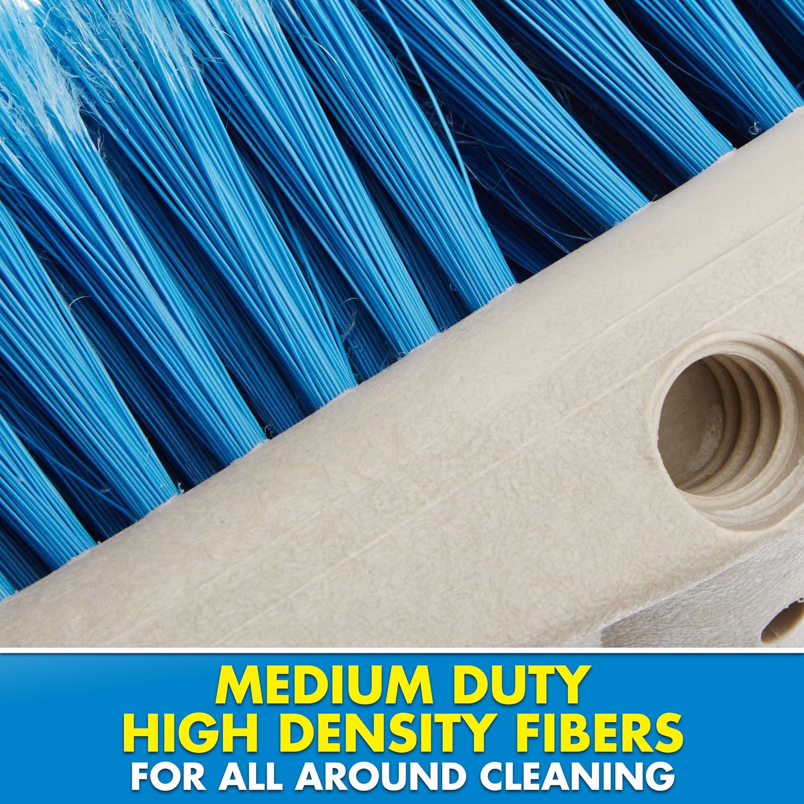 Telescoping 2'-4' Handle & 8" Medium Duty Bristles Brush Kit