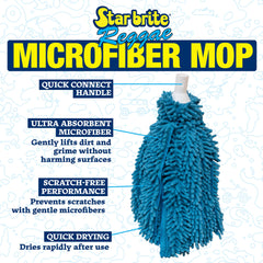 Microfiber Mop with Quick Connect