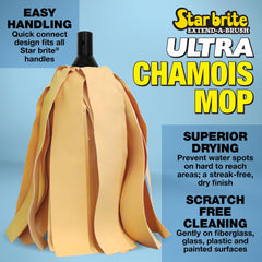 Ultra Chamois Mop & Bag