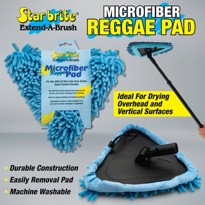 Reggae Wet/Dry Pad, Super Absorbent Microfiber for Cleaning