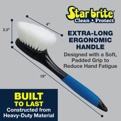 Heavy Duty Extend-A-Brush 3'-6' Extension Telescoping Handle