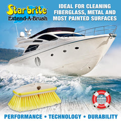 Deluxe Soft Wash 8" Brush Head with Bumper