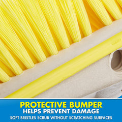 Deluxe Soft Wash 8" Brush Head with Bumper