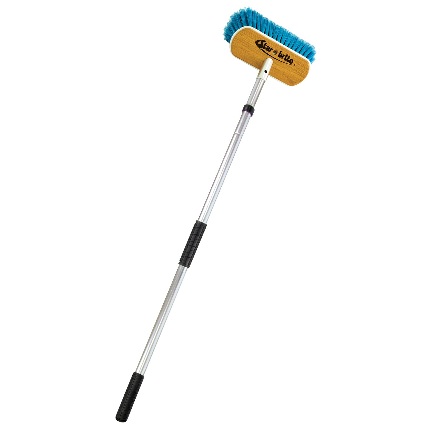 Premium Boat Cleaning Brush - 3'-6' with Synthetic Wood Block - Star brite Distributing, LLC