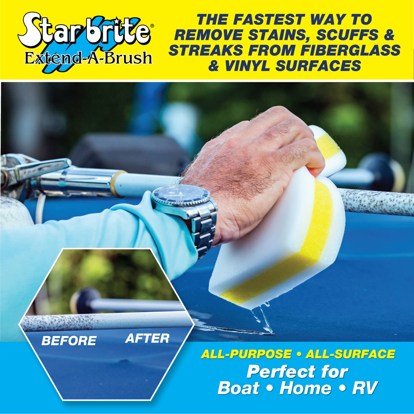 Ultimate Magic Sponge - Multipurpose Scuff & Stain Eraser