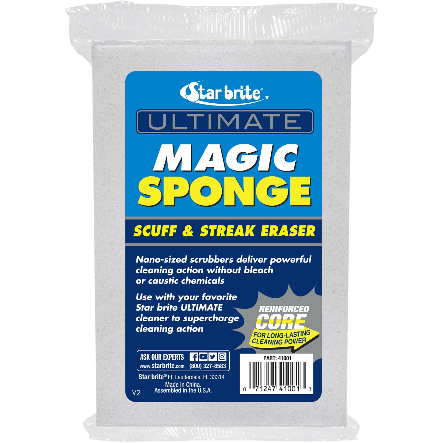 Ultimate Magic Sponge - Multipurpose Scuff & Stain Eraser