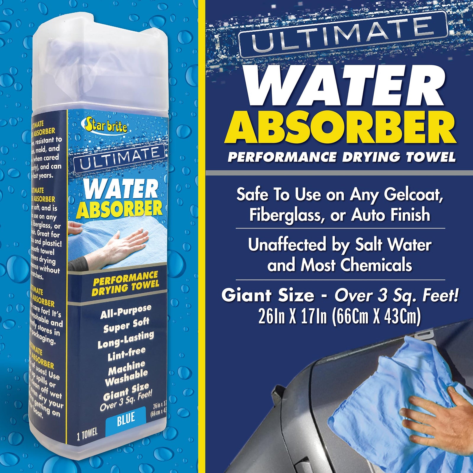 Ultimate Blue Water Absorber - Star brite Distributing, LLC