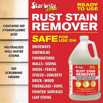 Rust Stain Remover - Star brite Distributing, LLC