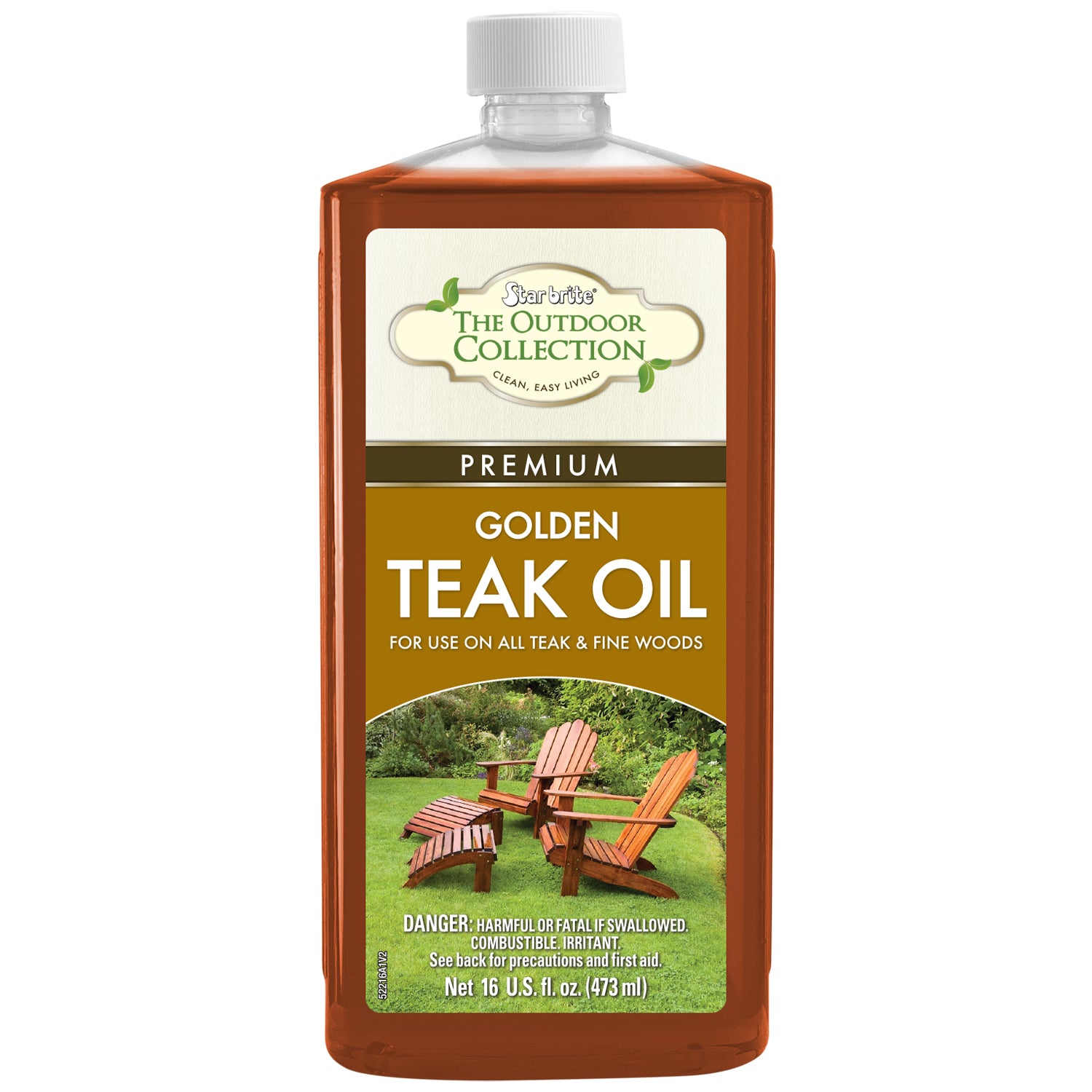 Premium Golden Teak Oil - Star brite Distributing, LLC