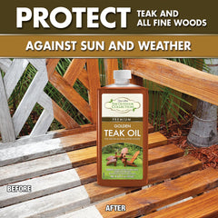 Premium Golden Teak Oil - Star brite Distributing, LLC
