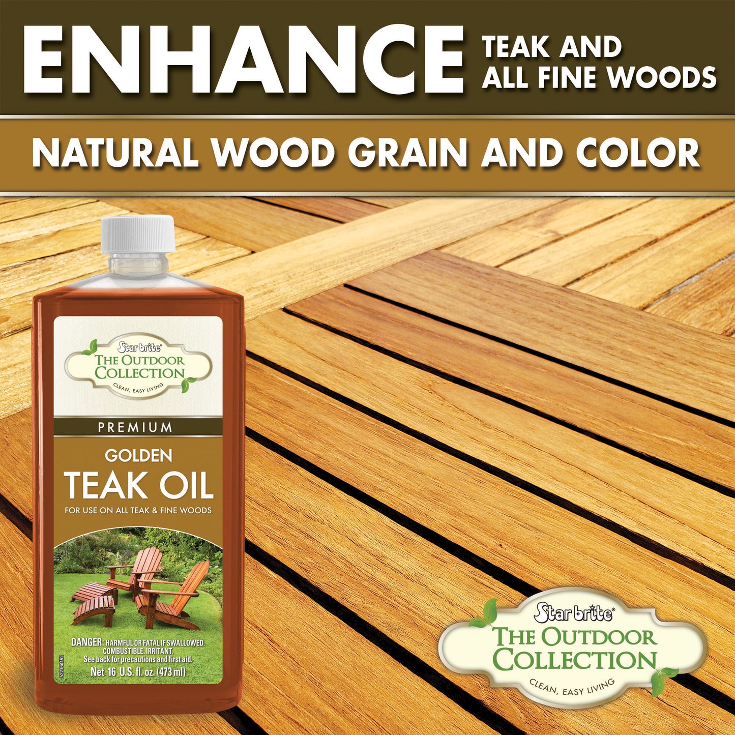 The Outdoor Collection Premium Teak Oil