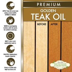 Premium Golden Teak Oil